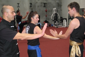 Wing Chun Kung Fu Men training